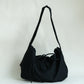 Lace canvas bag in Classic Black