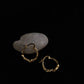 French Style Knotted Earrings in Gold Vermeil