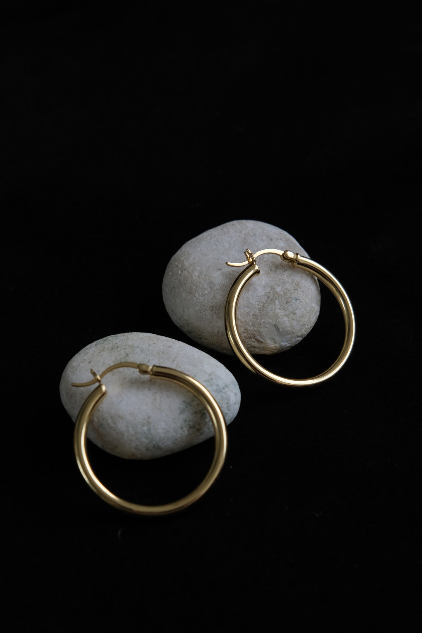 Minimalist Earrings Gold Vermeil