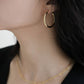 Minimalist Earrings Gold Vermeil