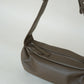 PU Soft Leather Pillow Bag in Mud Color